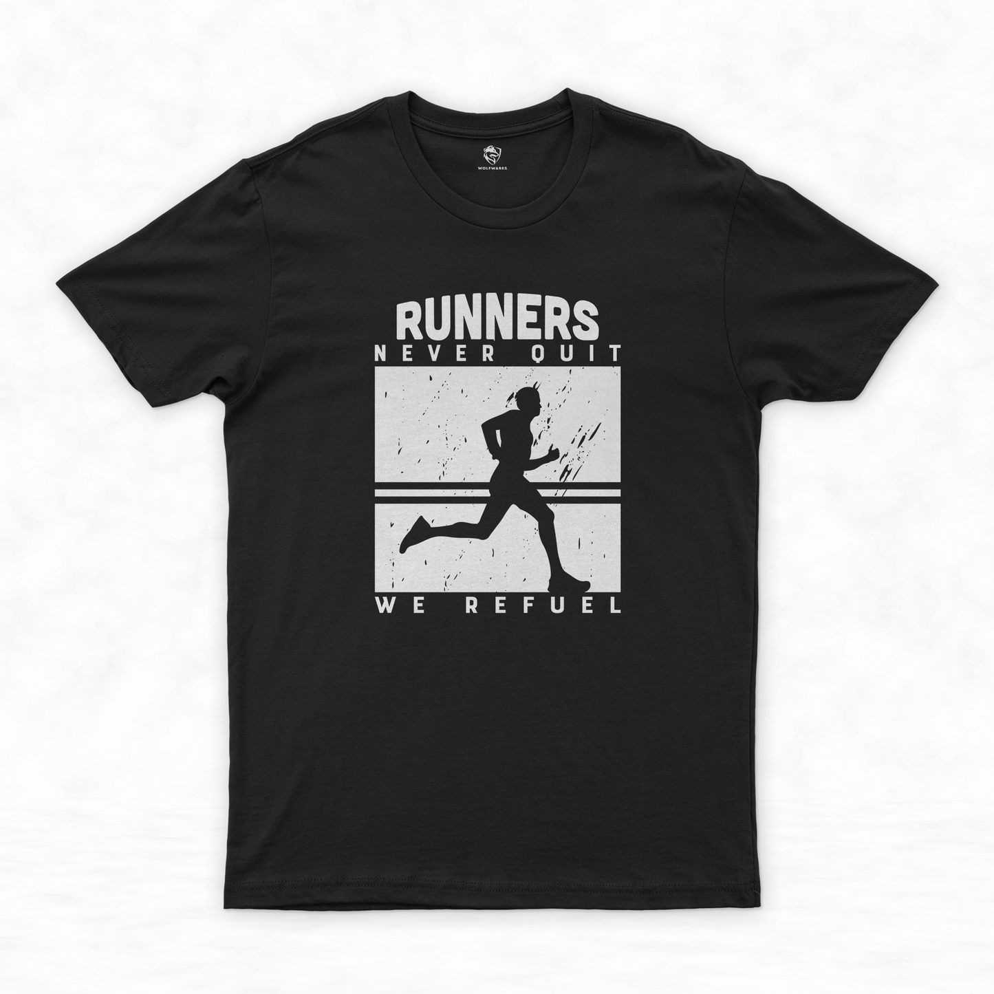 Running Club T-Shirt Collection | Fuel Your Journey - Runners Never Quit, We Refuel!