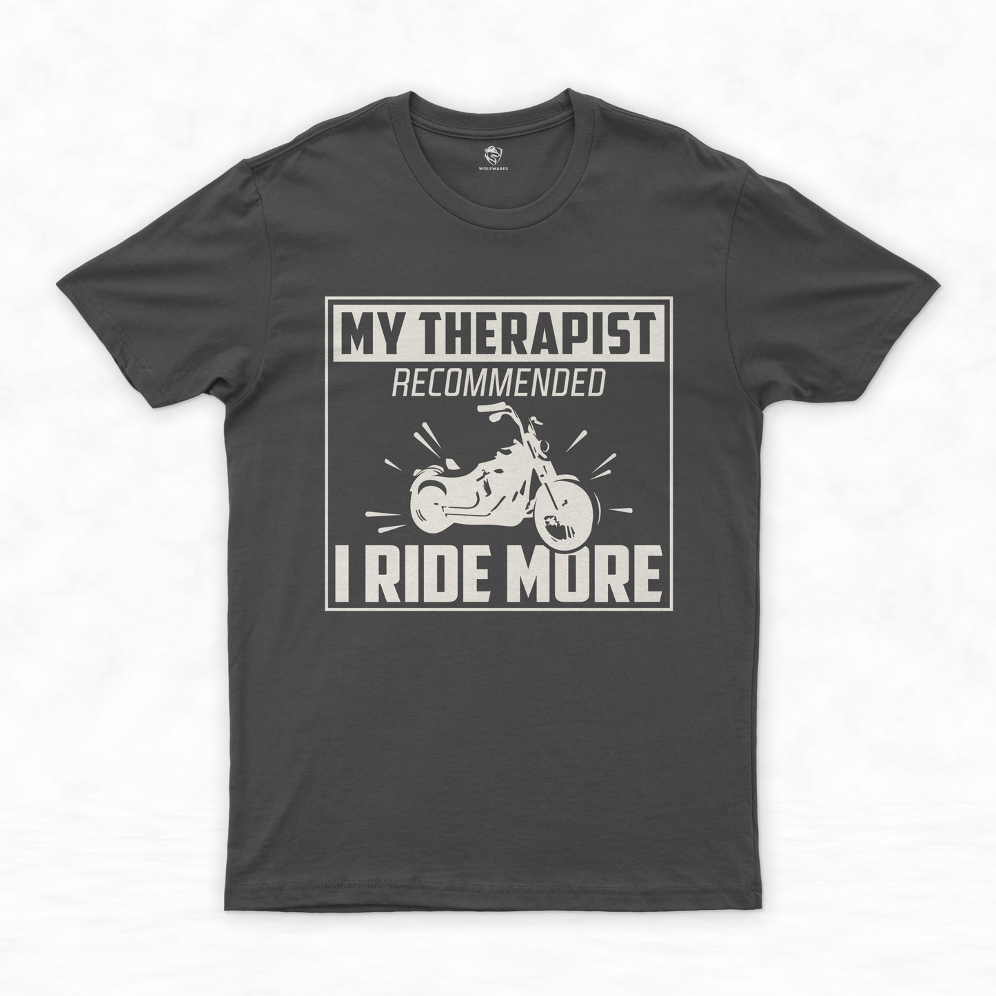 Retro Motorcycle T-shirt: Revive Your Spirit with Rider Therapy