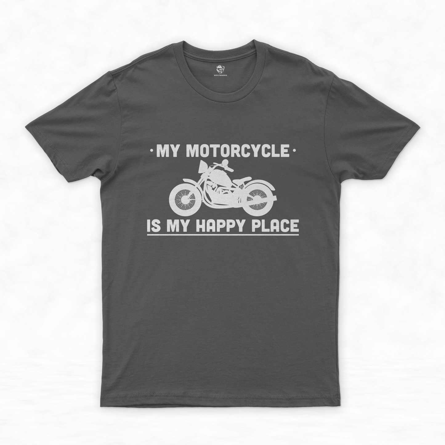 Motorbike Shirts Collection | Find Your Happy Place - Motorcycle Enthusiast Apparel