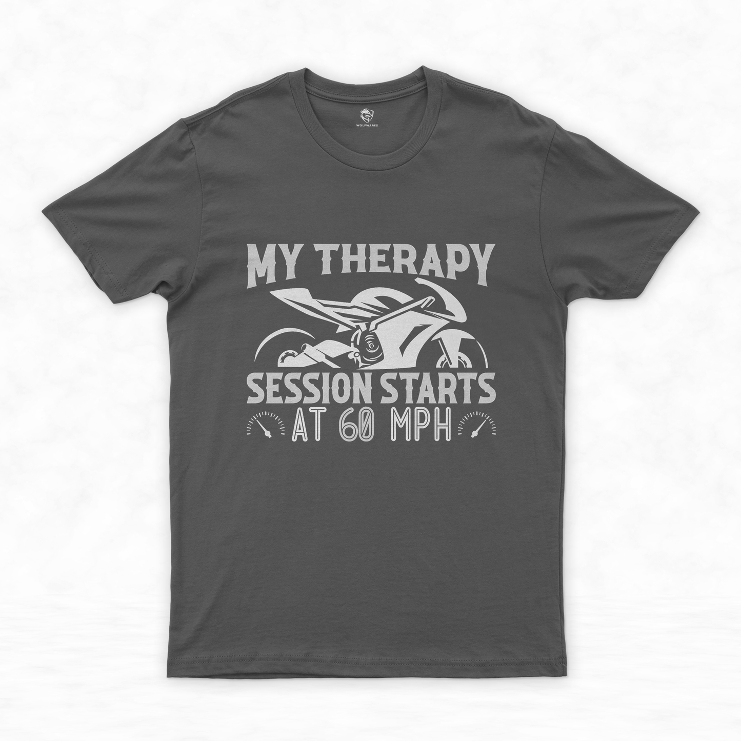 Rider Shirts Collection | Therapy at 60 mph - Easy Rider T Shirt