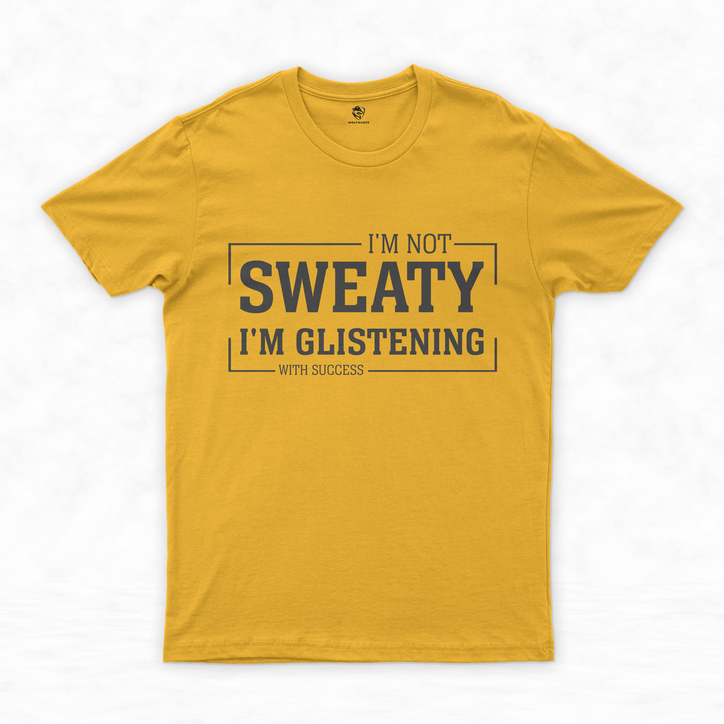 Glisten with Success: Fitness Gym Shirt for Everyone