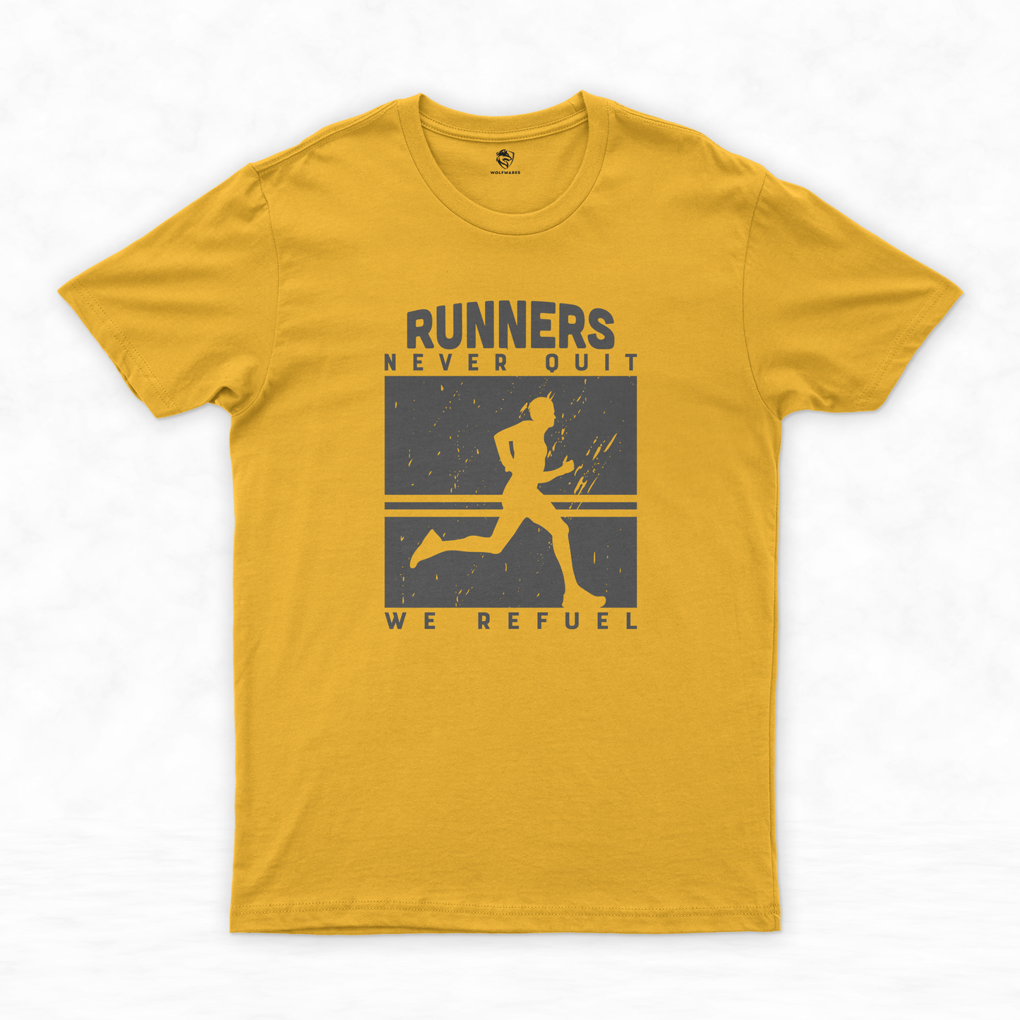 Running Club T-Shirt Collection | Fuel Your Journey - Runners Never Quit, We Refuel!