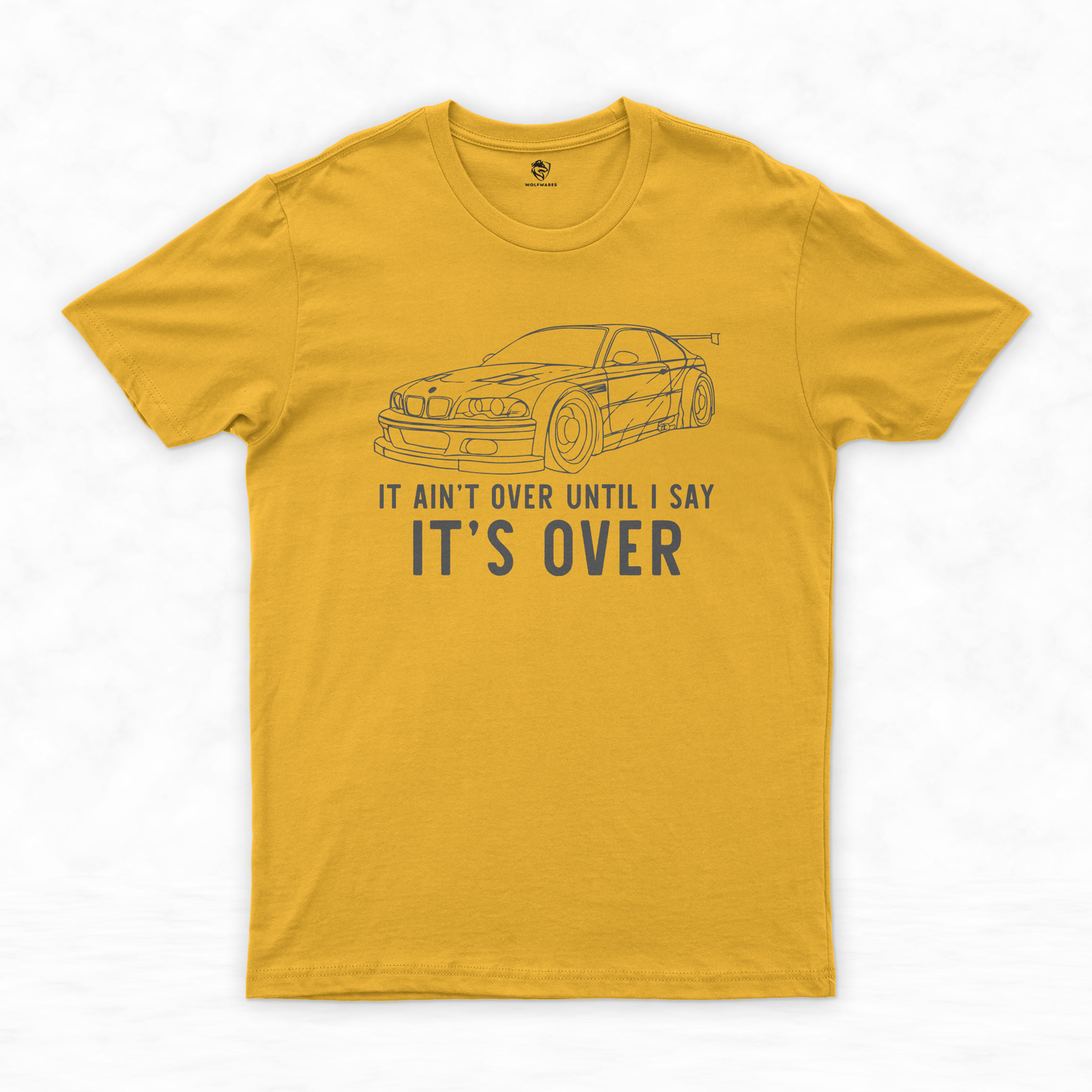 Car Guy Shirt Collection | Never Surrender - Classic Car Enthusiast Apparel