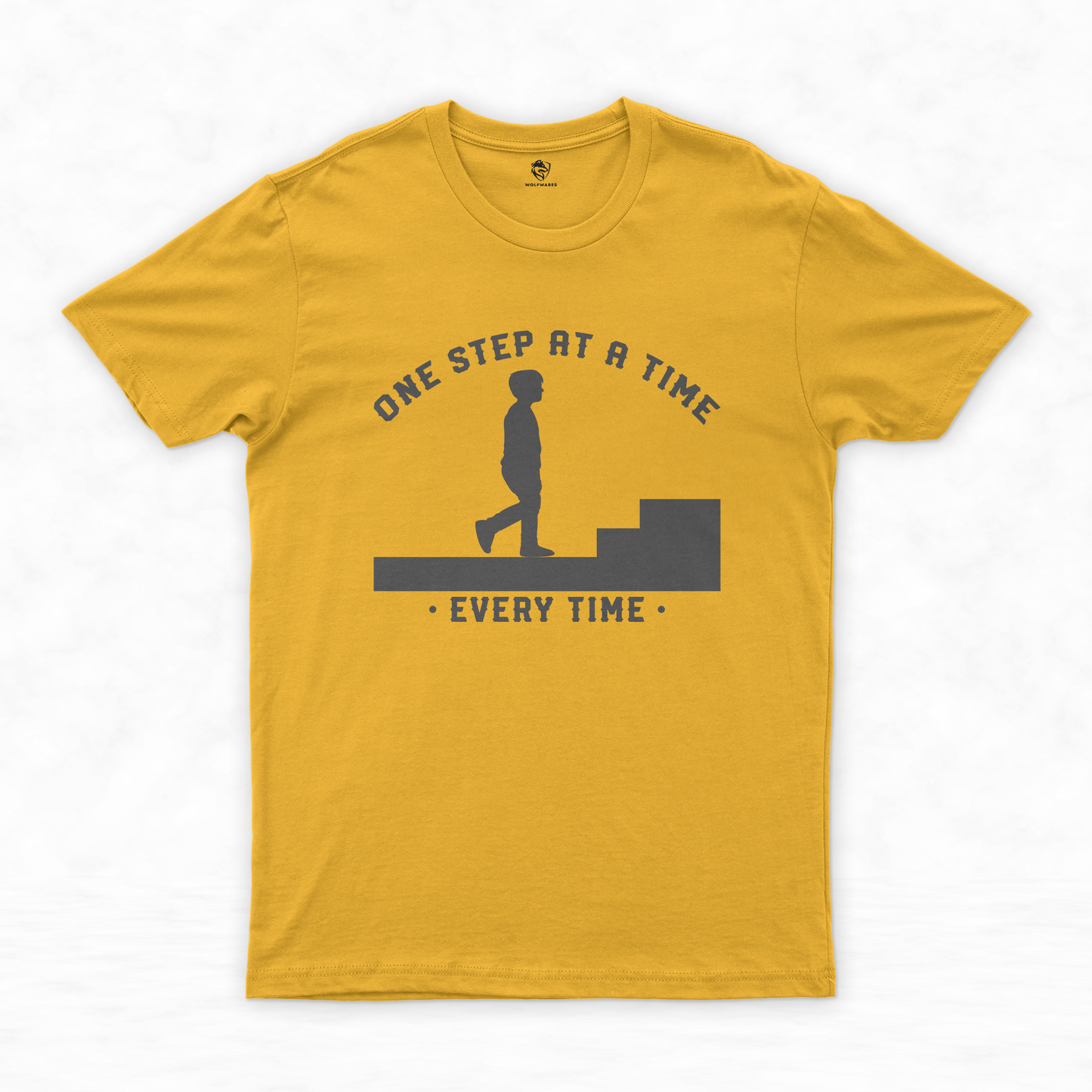 Positive Message T-Shirt Collection | Spread Good Vibes - One Step at a Time, Every Time!