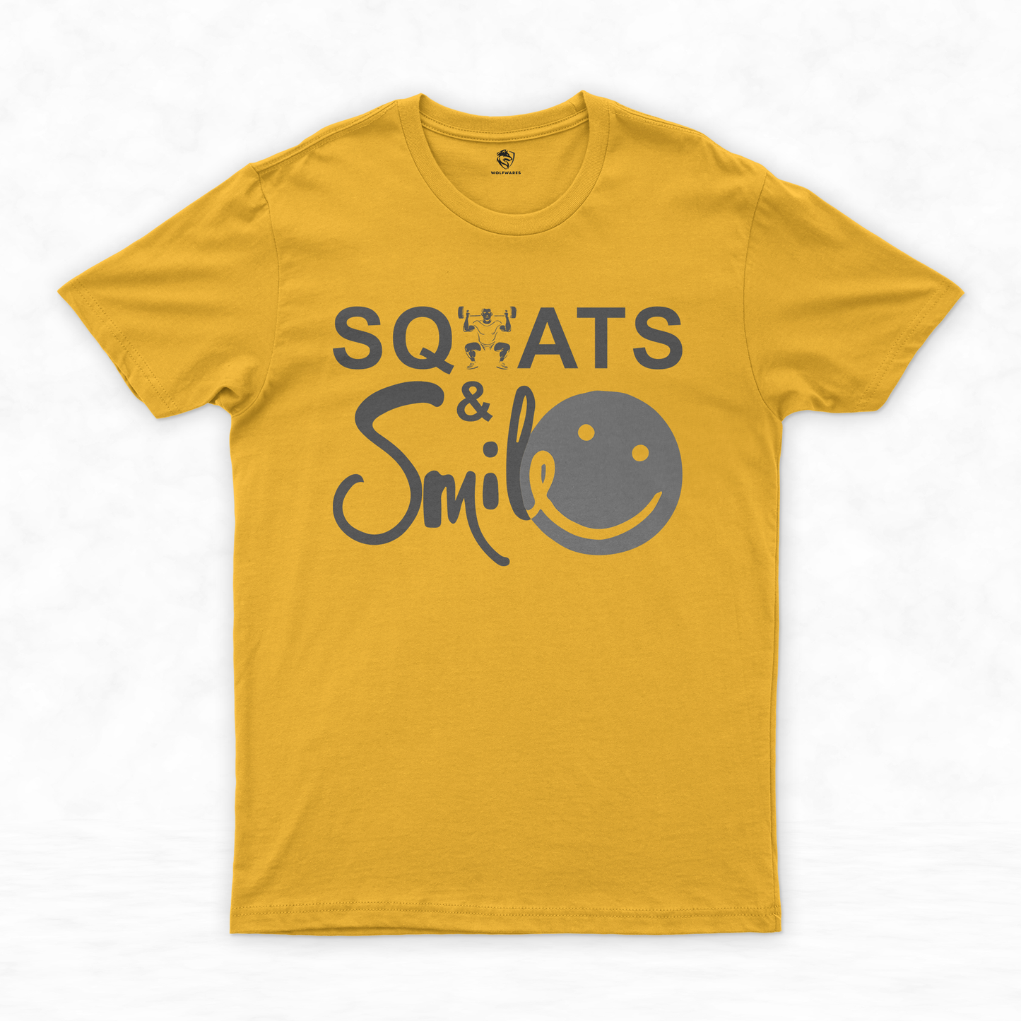 Workout T-Shirt Collection | Lift, Laugh, Love - Squats & Smiles