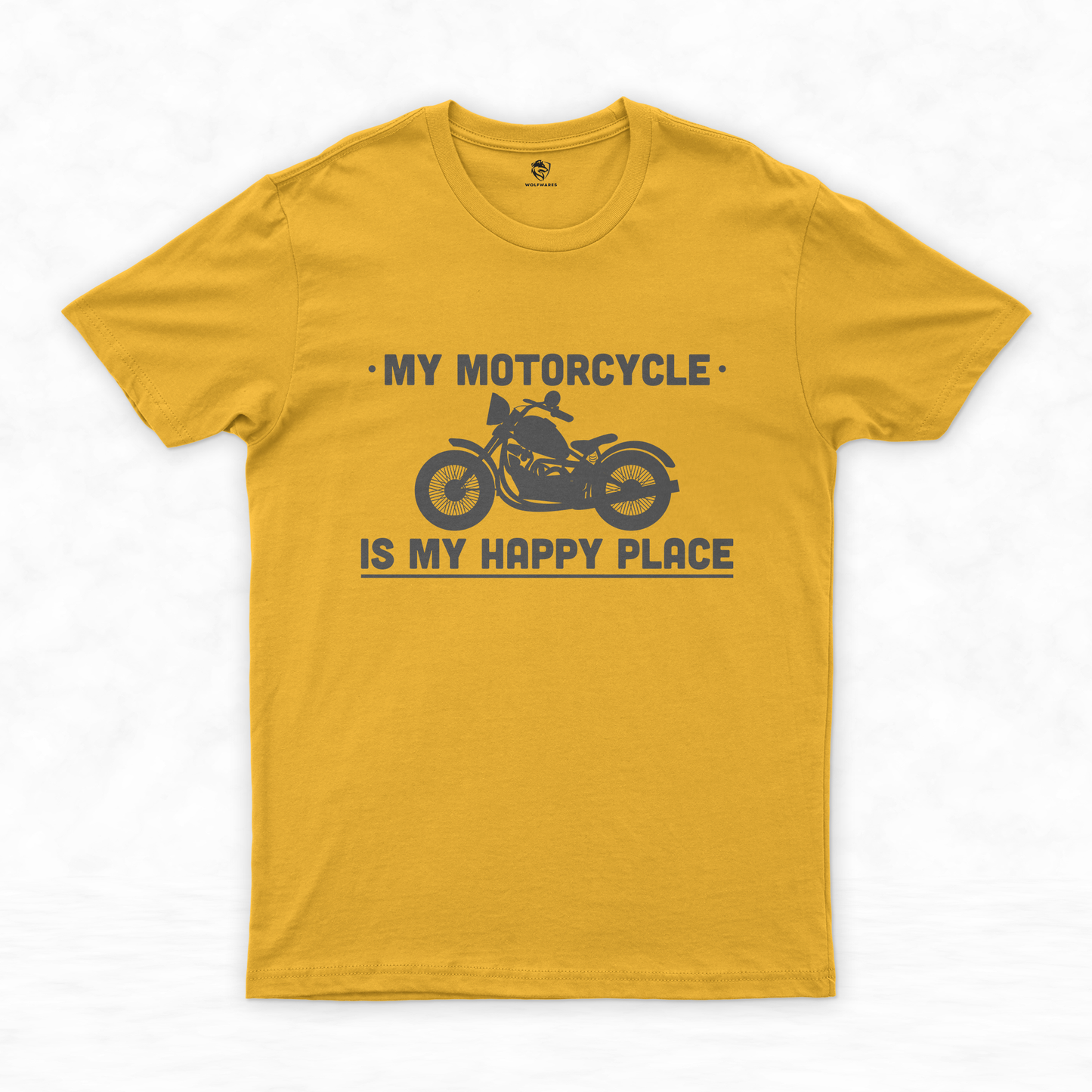 Motorbike Shirts Collection | Find Your Happy Place - Motorcycle Enthusiast Apparel