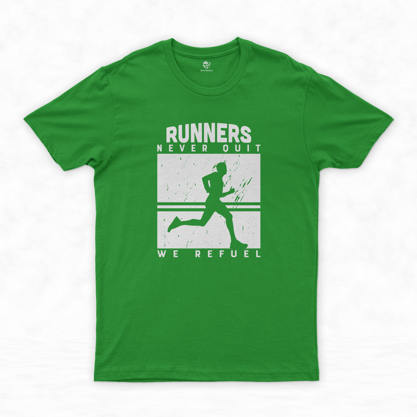Running Club T-Shirt Collection | Fuel Your Journey - Runners Never Quit, We Refuel!