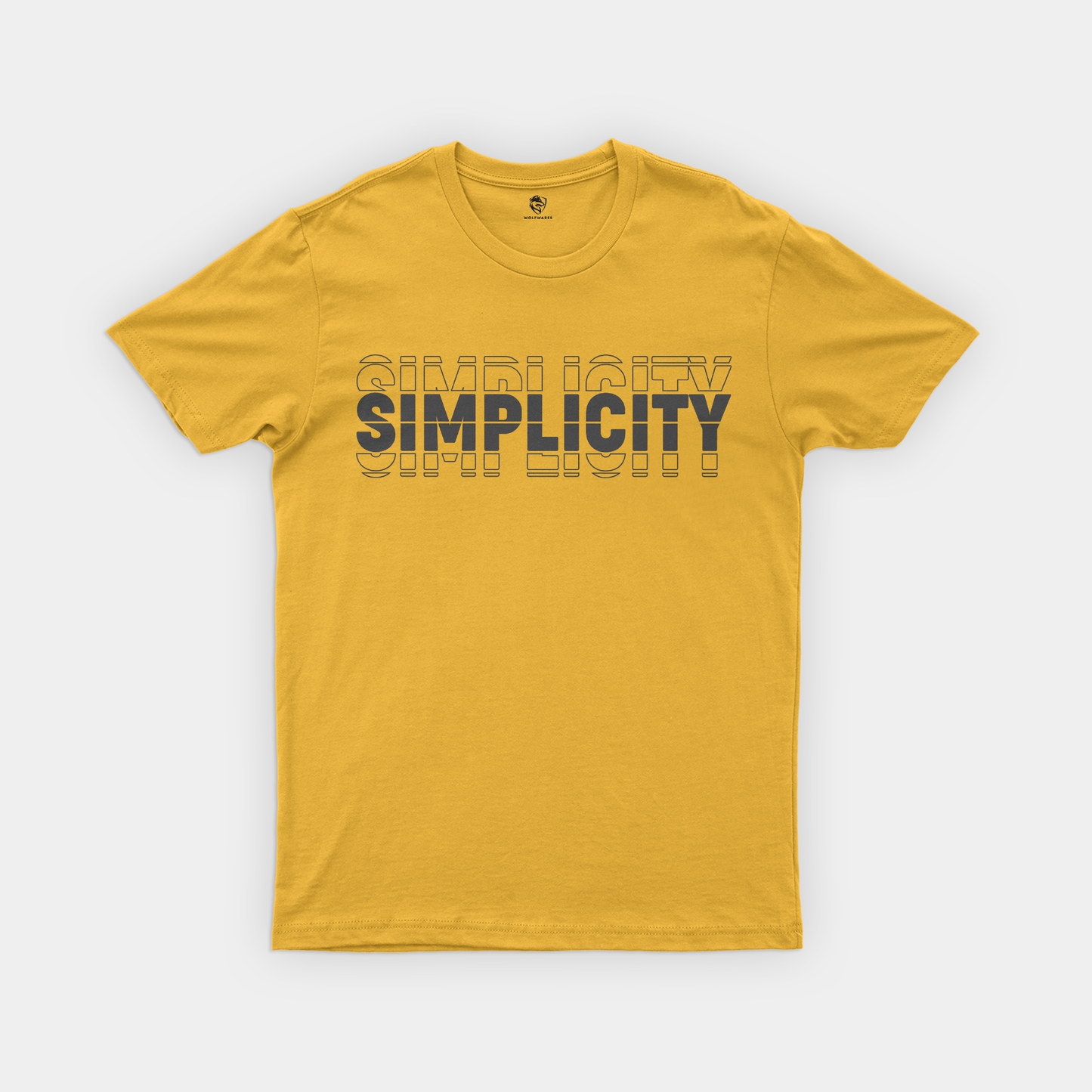 Effortless Elegance - Simplicity Graphic Tee for Everyday & Vintage-Inspired Shirts