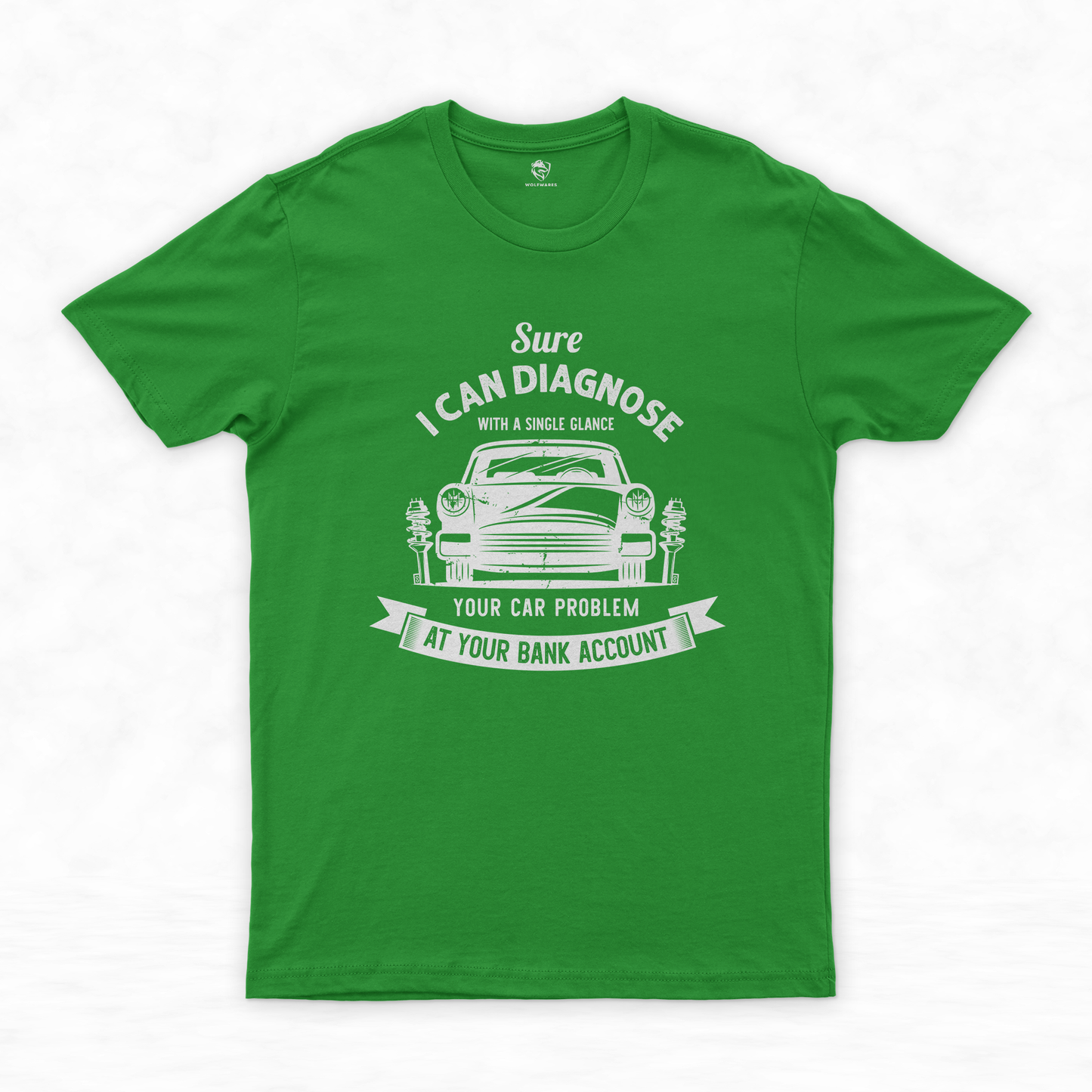 Gifts for Car Mechanics Collection | Bring Laughter to the Garage - Sure, I Can Diagnose Your Car Problem with a Single Glance!