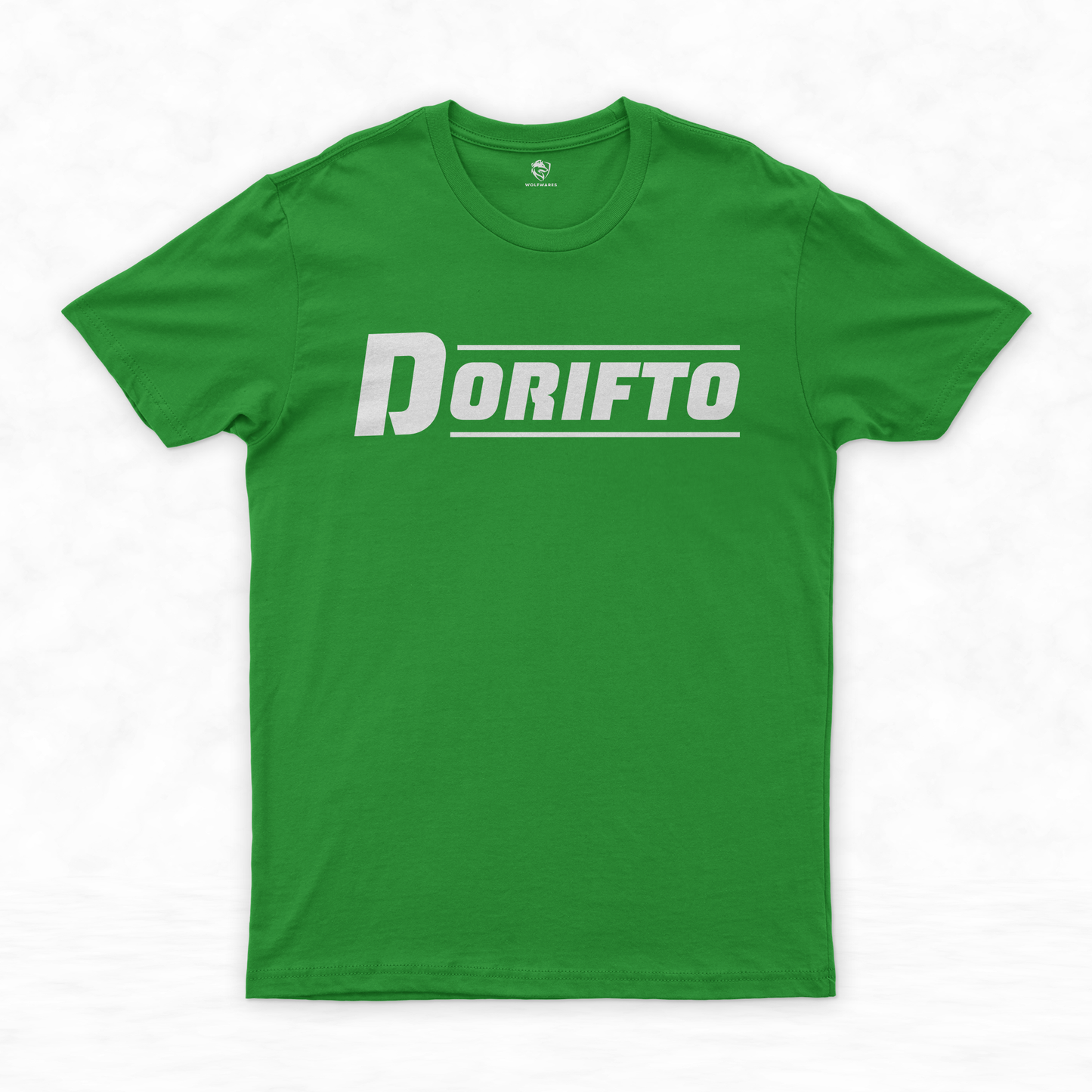 Retro Sophistication: Vintage Black Tee | Dorifto & Clean Design T-shirt