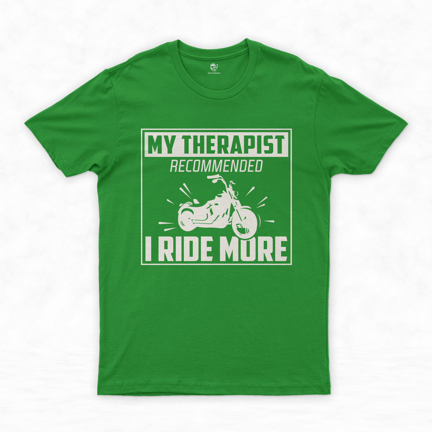 Retro Motorcycle T-shirt: Revive Your Spirit with Rider Therapy