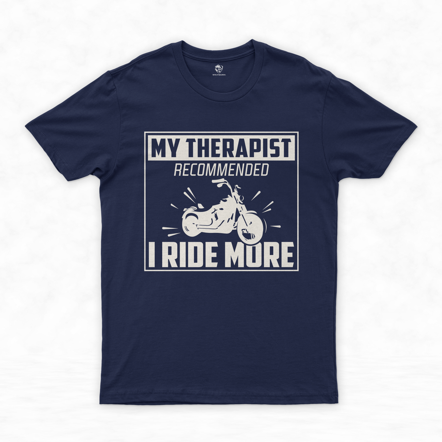 Retro Motorcycle T-shirt: Revive Your Spirit with Rider Therapy
