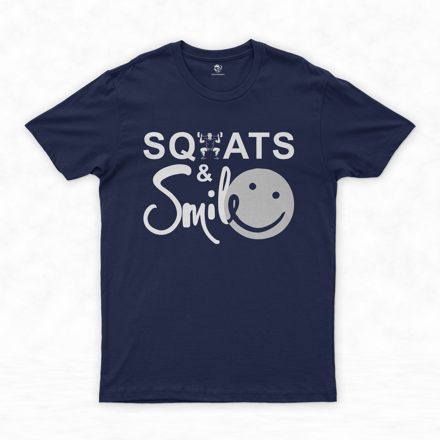 Workout T-Shirt Collection | Lift, Laugh, Love - Squats & Smiles