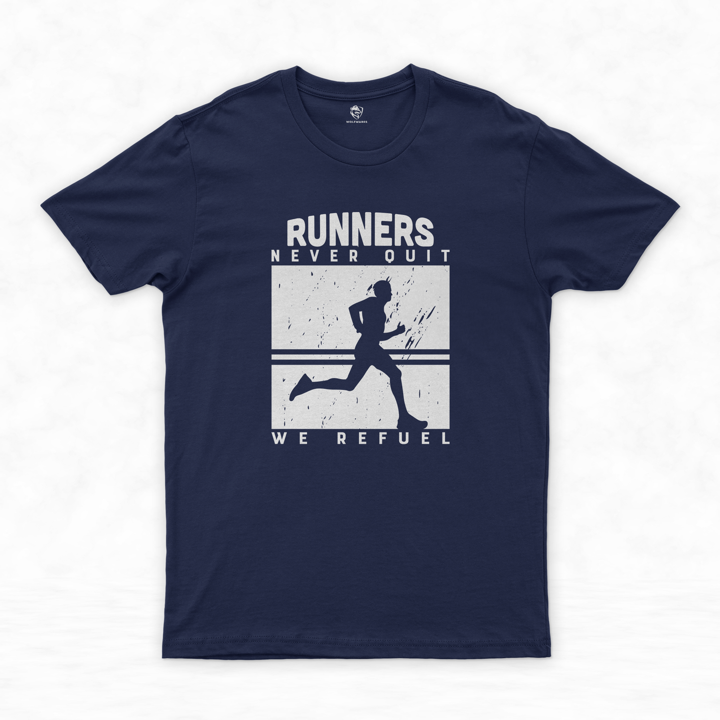 Running Club T-Shirt Collection | Fuel Your Journey - Runners Never Quit, We Refuel!
