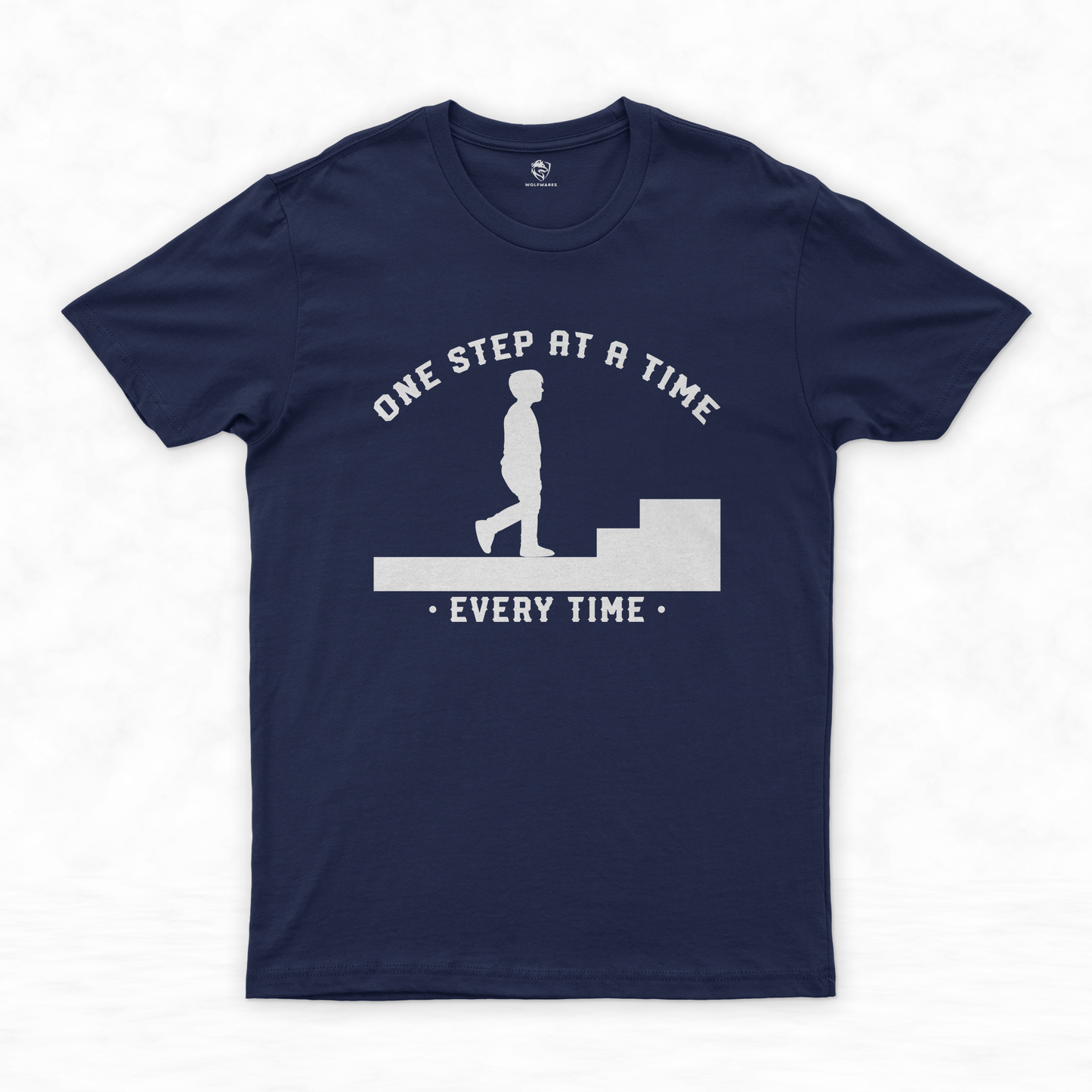 Positive Message T-Shirt Collection | Spread Good Vibes - One Step at a Time, Every Time!