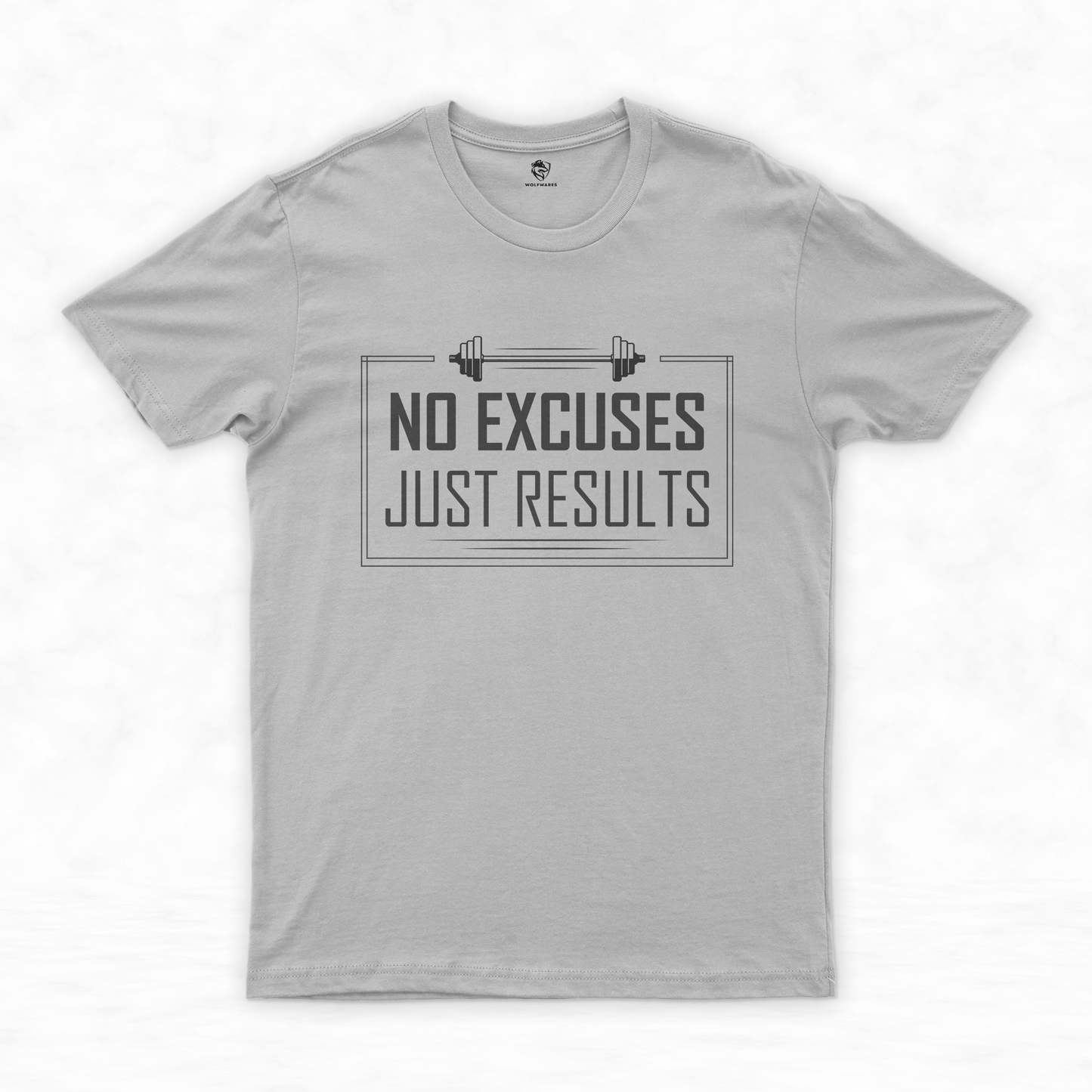 No Excuses, Just Results: Hilarious Gym Training Shirt