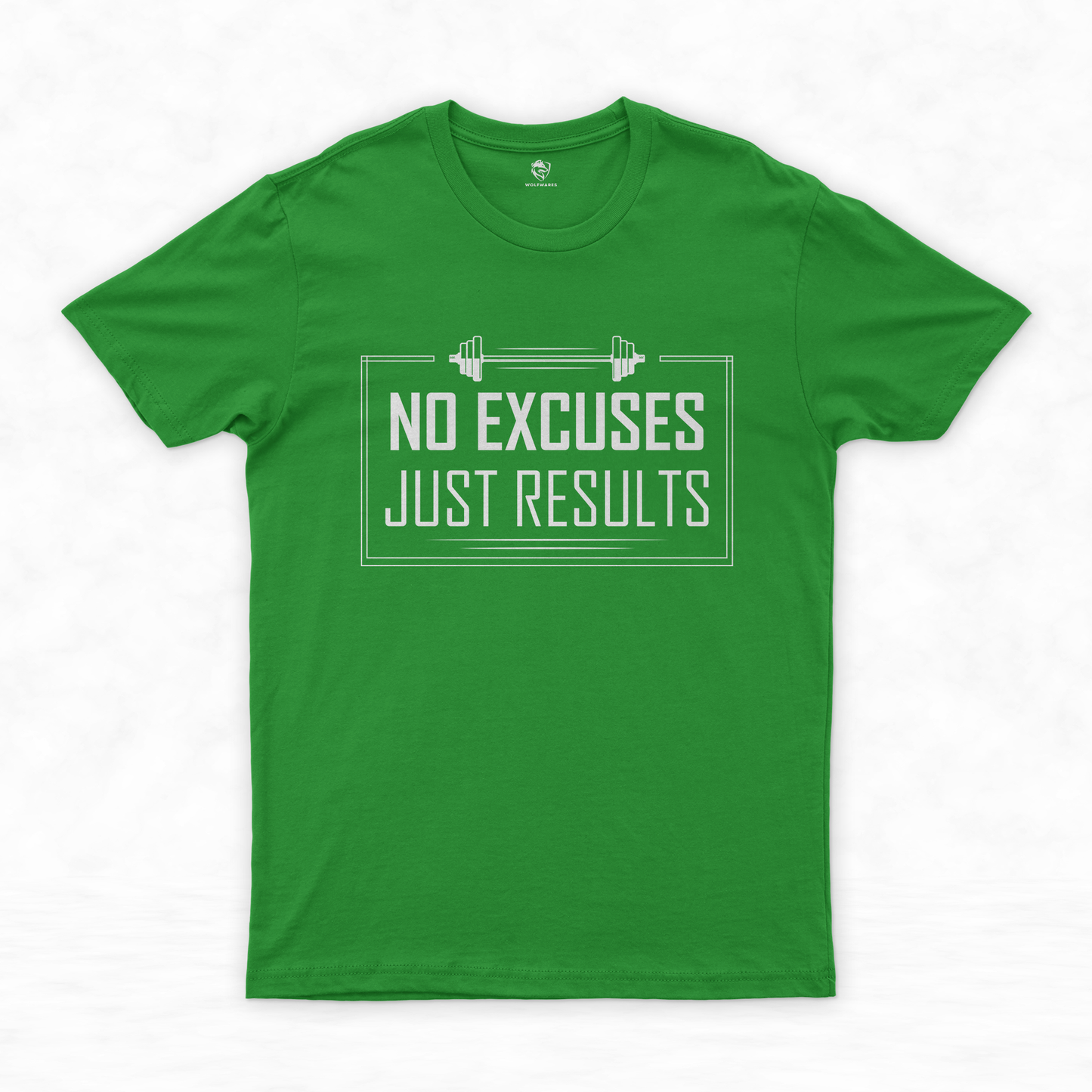 No Excuses, Just Results: Hilarious Gym Training Shirt
