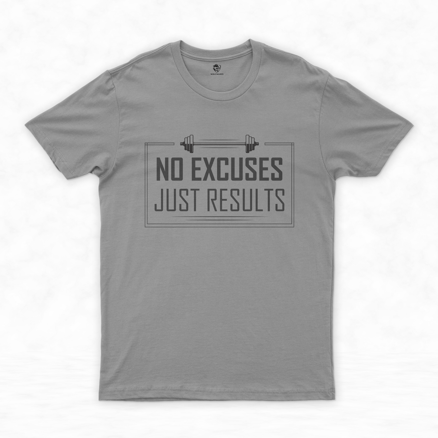 No Excuses, Just Results: Hilarious Gym Training Shirt