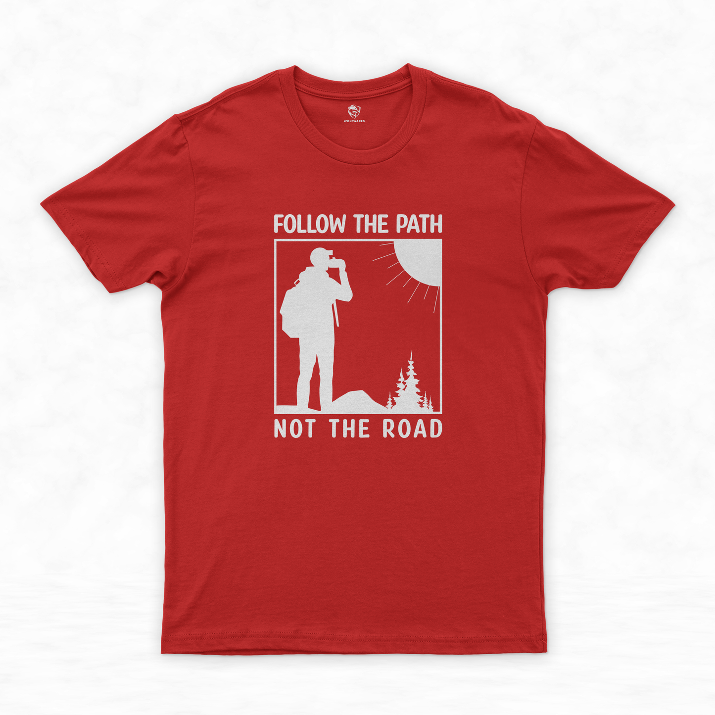 Trail Shirt Collection | Blaze Your Own Trail - Follow the Path, Not the Road!