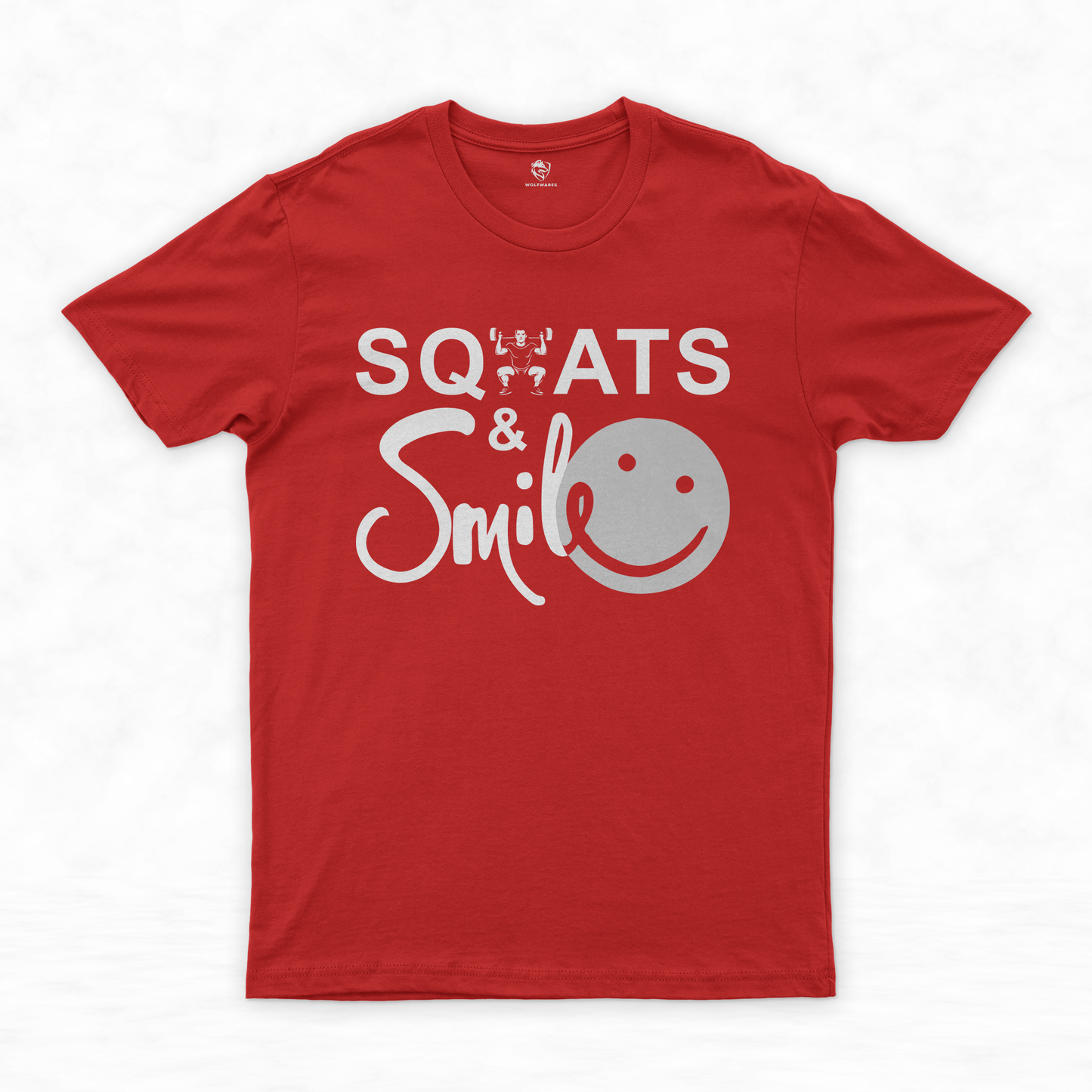 Workout T-Shirt Collection | Lift, Laugh, Love - Squats & Smiles