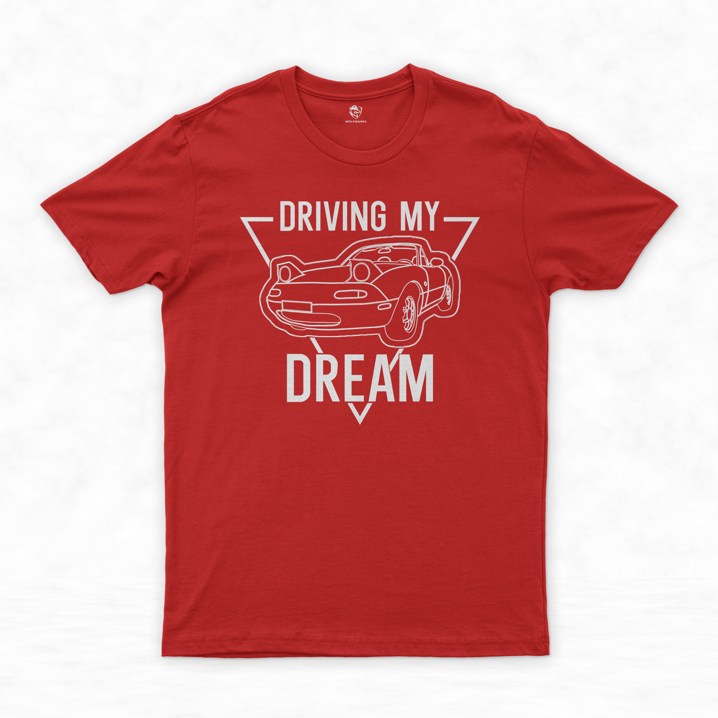 Car Shirt, Dream Car Shirt, Car Illustration T-Shirt | Driving My Dream