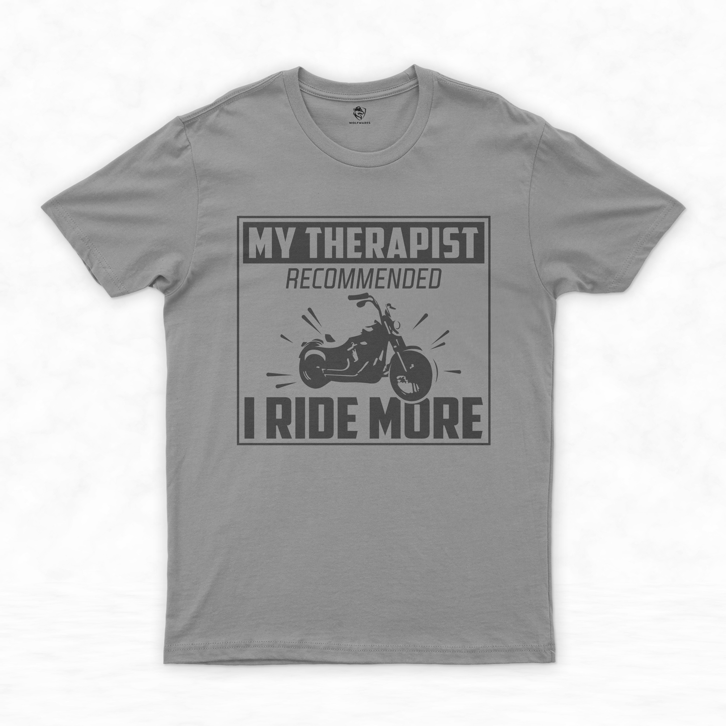 Retro Motorcycle T-shirt: Revive Your Spirit with Rider Therapy