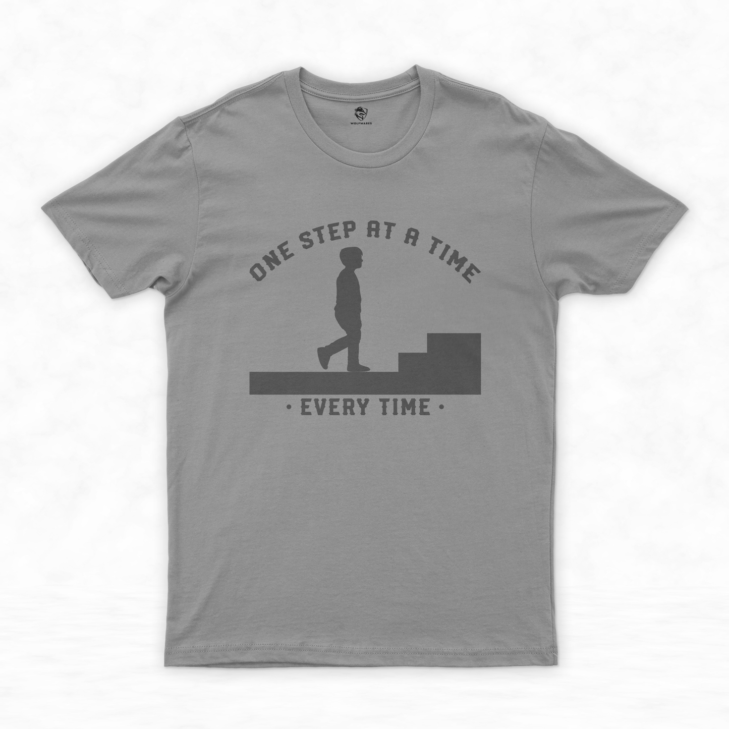 Positive Message T-Shirt Collection | Spread Good Vibes - One Step at a Time, Every Time!