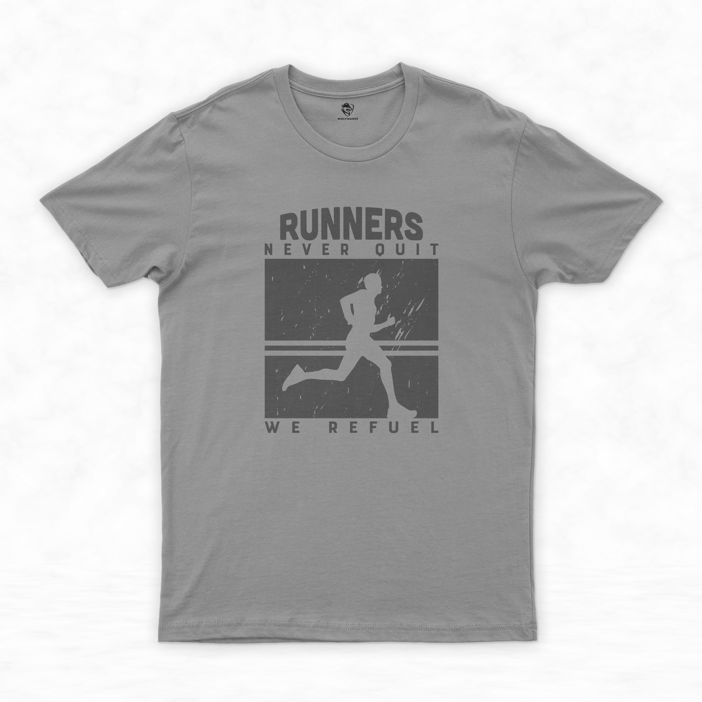 Running Club T-Shirt Collection | Fuel Your Journey - Runners Never Quit, We Refuel!