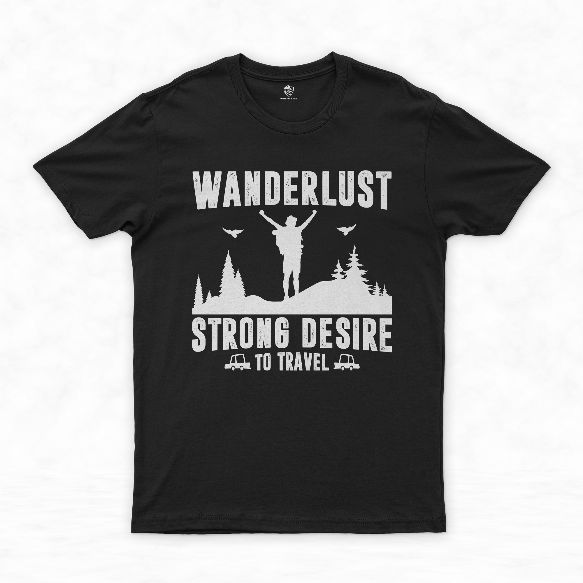 Embrace Adventure: Wanderlust Shirt & Mountain Shirt Collection