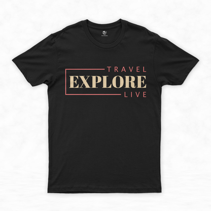 Discover. Wander. Thrive: Wanderlust Graphic Tee for Dreamers