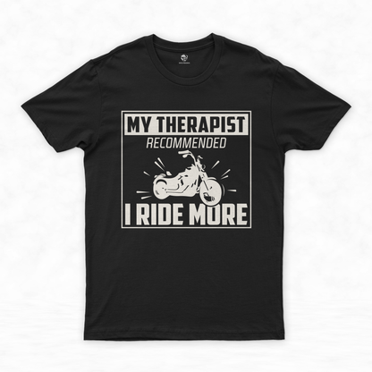 Retro Motorcycle T-shirt: Revive Your Spirit with Rider Therapy