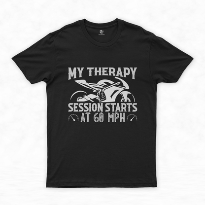 Rider Shirts Collection | Therapy at 60 mph - Easy Rider T Shirt