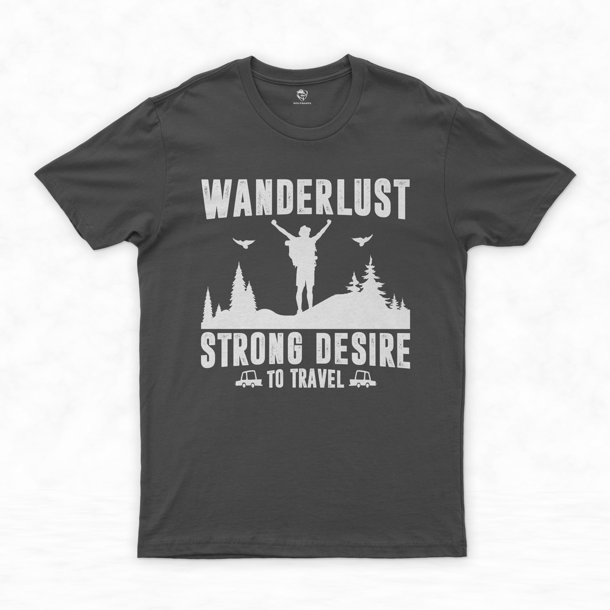 Embrace Adventure: Wanderlust Shirt & Mountain Shirt Collection