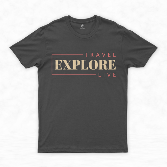 Discover. Wander. Thrive: Wanderlust Graphic Tee for Dreamers