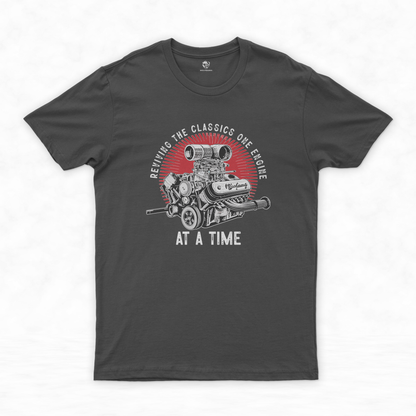 Vintage Mechanic Shirt Collection | Reviving Classics with Style - One Engine at a Time!