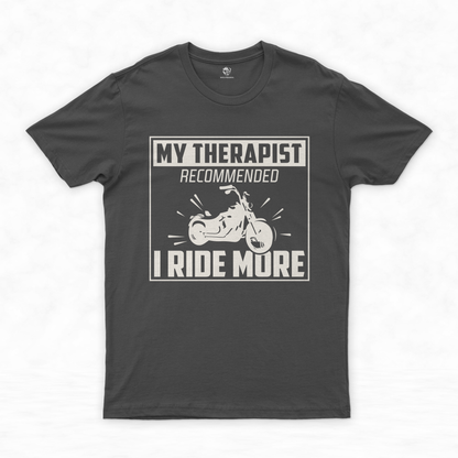 Retro Motorcycle T-shirt: Revive Your Spirit with Rider Therapy