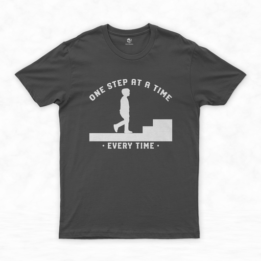 Positive Message T-Shirt Collection | Spread Good Vibes - One Step at a Time, Every Time!