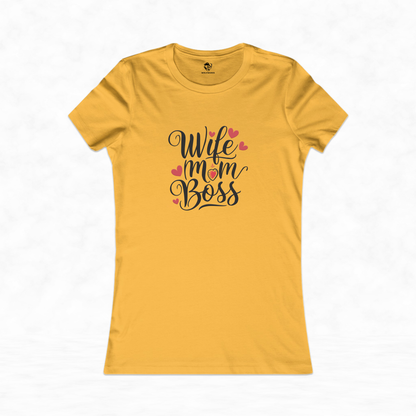 Multitasking Mama: Wife Mom Boss Shirt & Trendy Mom Shirt