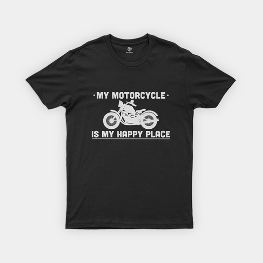 Motorbike Shirts Collection | Find Your Happy Place - Motorcycle Enthusiast Apparel
