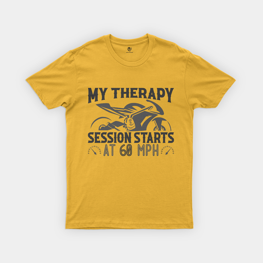 Rider Shirts Collection | Therapy at 60 mph - Easy Rider T Shirt