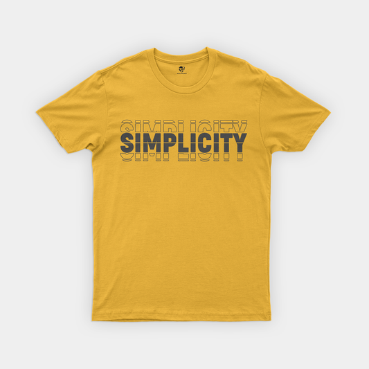 Effortless Elegance - Simplicity Graphic Tee for Everyday & Vintage-Inspired Shirts