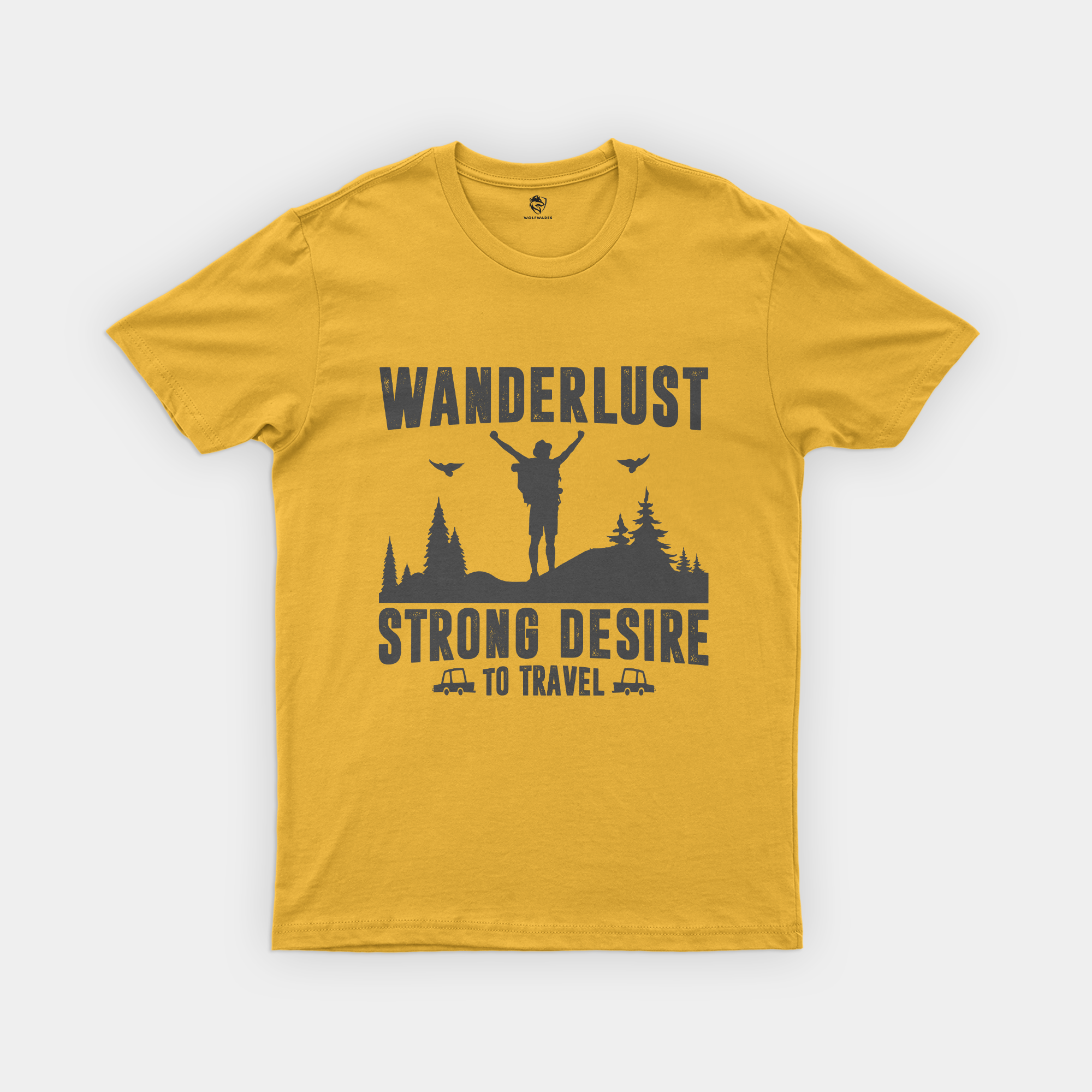 Embrace Adventure: Wanderlust Shirt & Mountain Shirt Collection