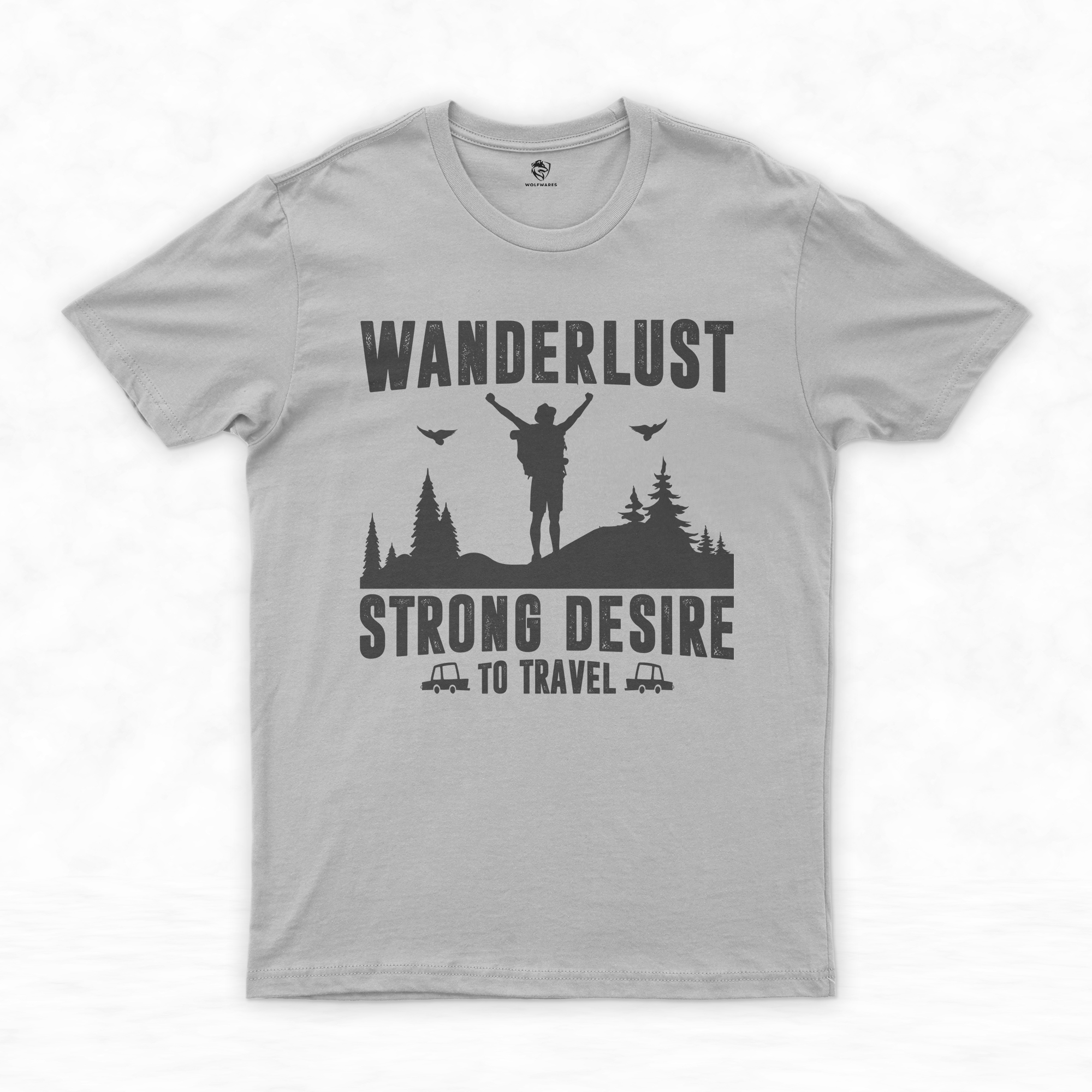 Embrace Adventure: Wanderlust Shirt & Mountain Shirt Collection
