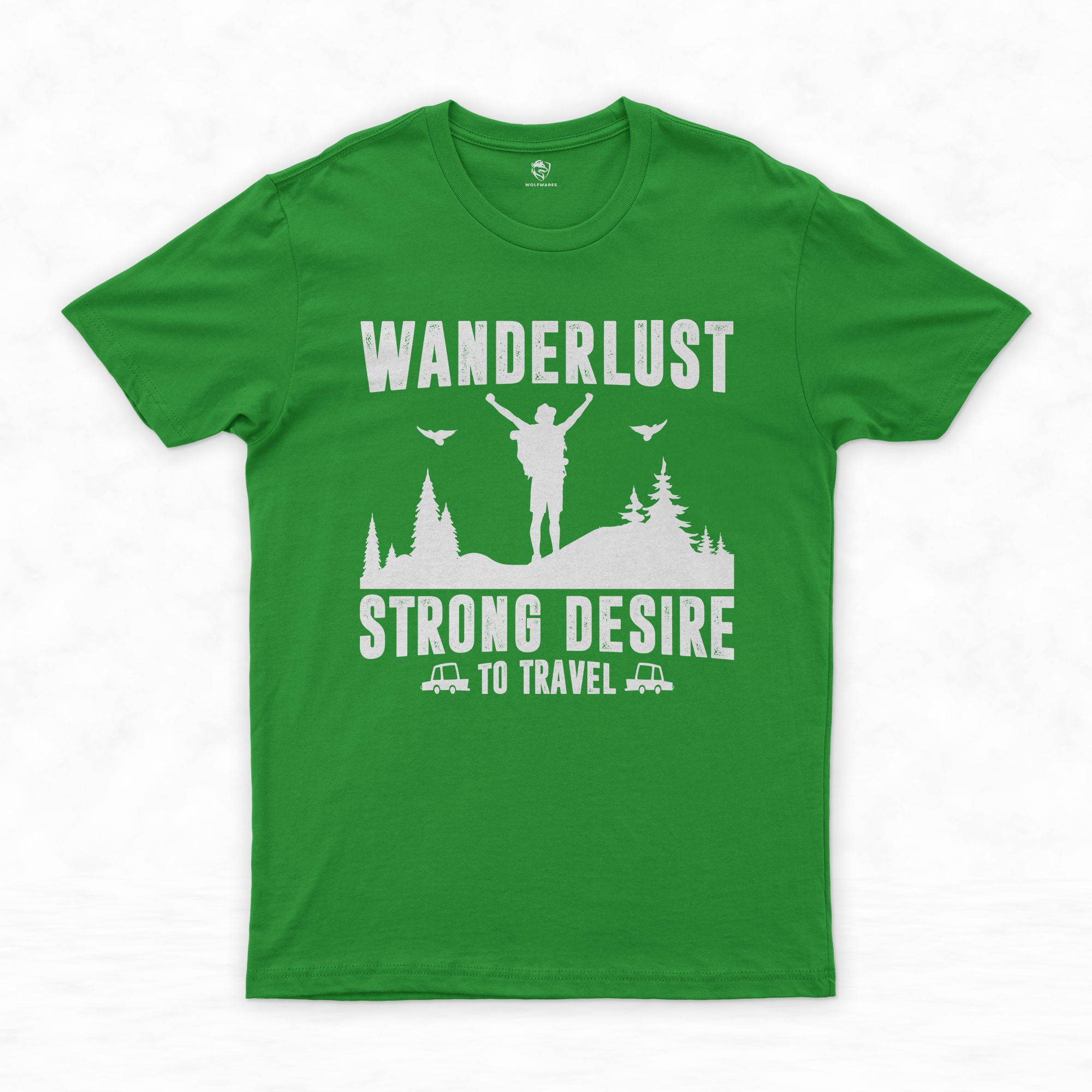 Embrace Adventure: Wanderlust Shirt & Mountain Shirt Collection