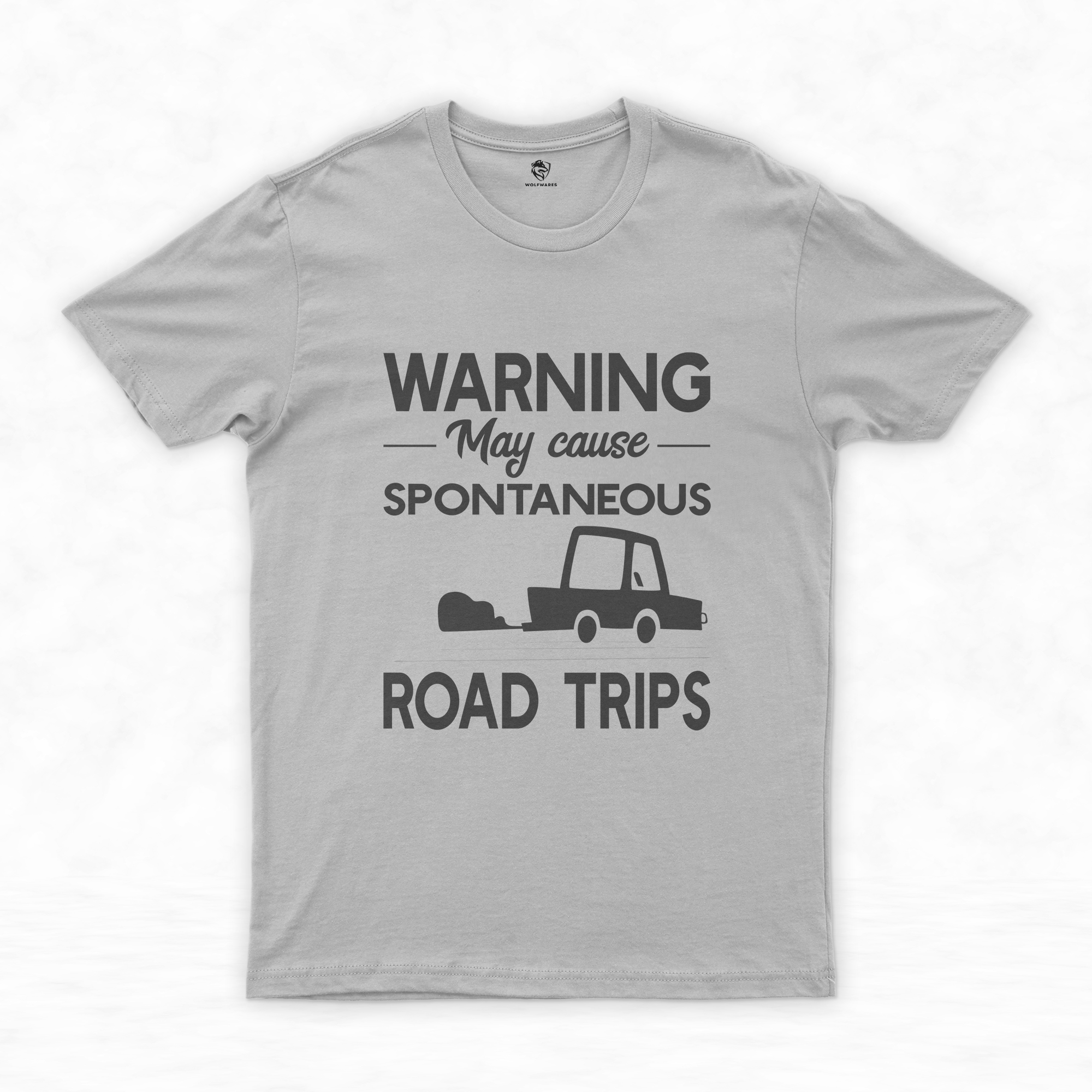 On the Road Again: Cool Camping T- Shirt for Travel Mavericks