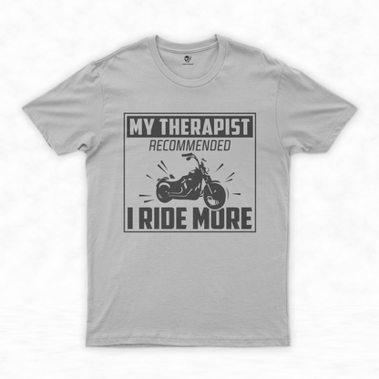 Retro Motorcycle T-shirt: Revive Your Spirit with Rider Therapy