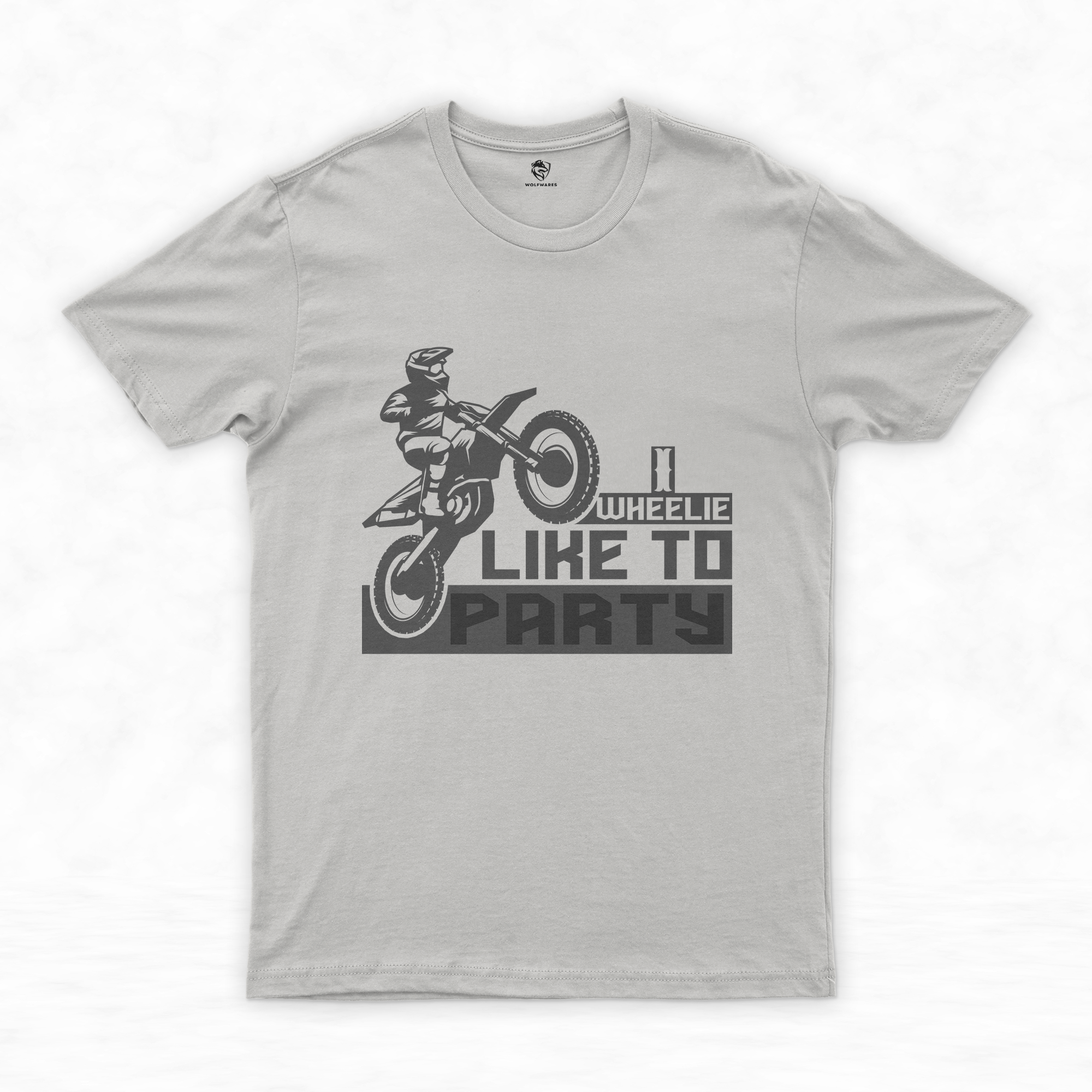 Motorbike T Shirt Collection | Ride, Party, Repeat - Biker Graphic Tee