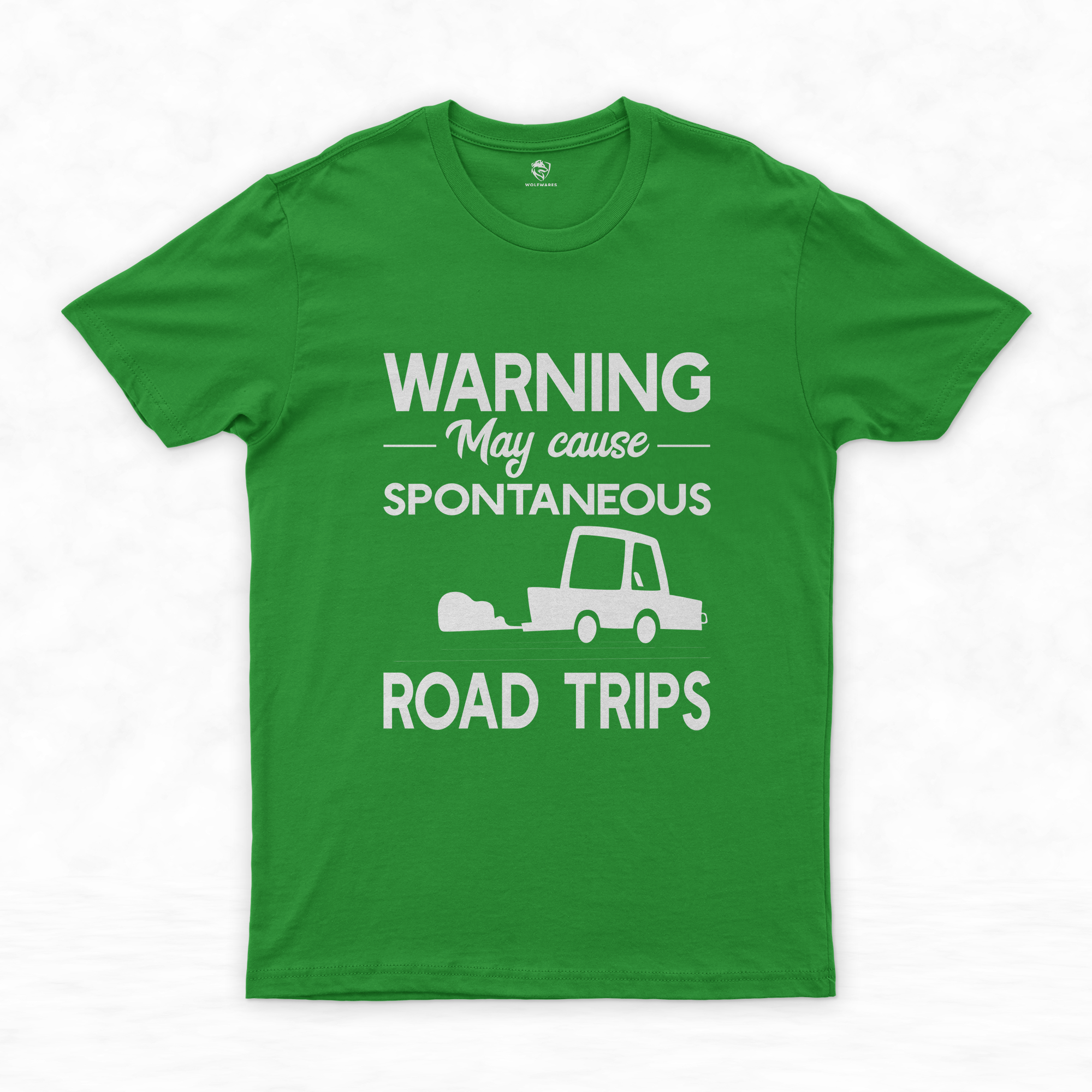 On the Road Again: Cool Camping T- Shirt for Travel Mavericks