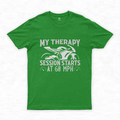 Rider Shirts Collection | Therapy at 60 mph - Easy Rider T Shirt