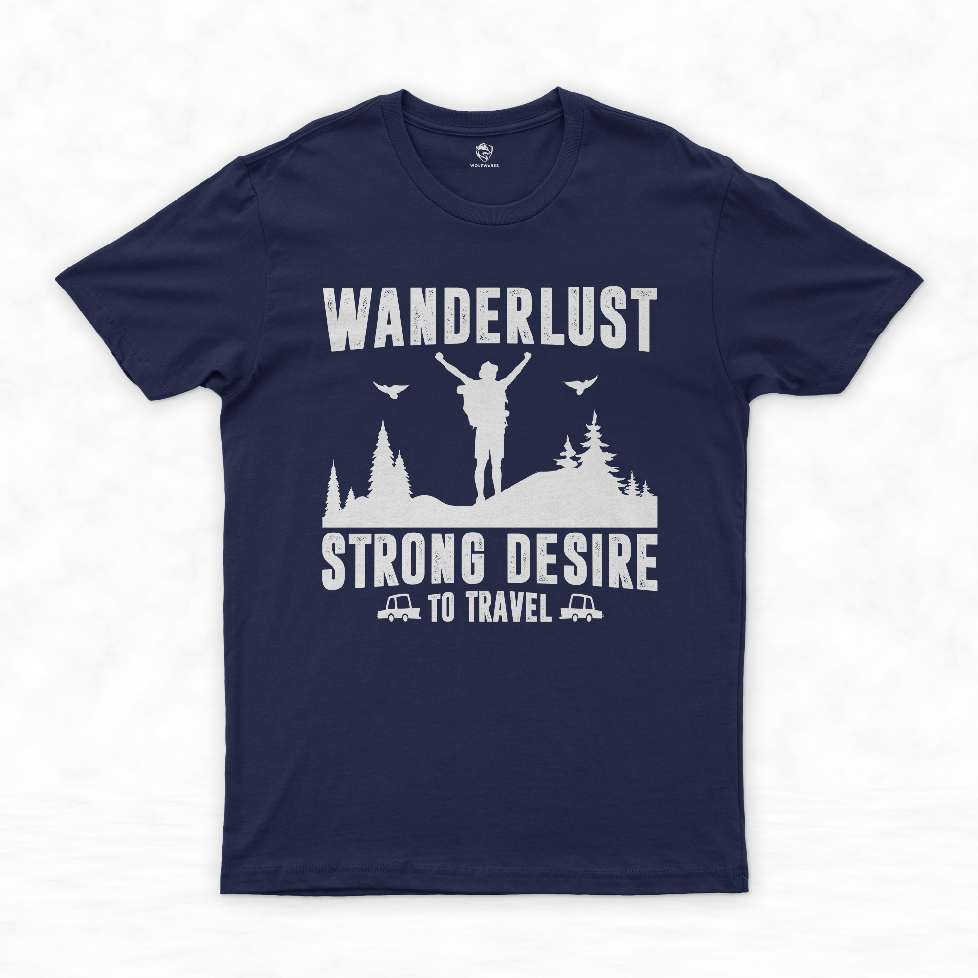 Embrace Adventure: Wanderlust Shirt & Mountain Shirt Collection